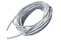3 8 X 50 White Shock Bungee Rubber Rope Cord Woven Jacketed 