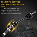 Ocpty Cv Joint Half Axle Drive Shaft Assembly Compatible With 2007-2009 For Honda Trx 420 Front Left Right 44350-hp5-601