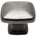 Cosmas 5 Pack 4391wn Weathered Nickel Modern Cabinet Hardware Knob 1-1 4 Inch Square 