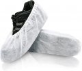 100pcs Waterproof Shoe Covers For Rain Boot 50pairs Disposables White Protector Medical Cover Shoes Cover Sneaker Non Slip Shoe 