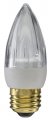 Ge Lighting 65535 Energy Smart Led 2 4-watt 15-watt Replacement 100-lumen Fluted Candle Light Bulb With Medium Base 1-pack 