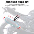 Motorcycle Exhaust Hanger Brackets For Gsx-r1000 2005 2006 Cnc Aluminum Support With Black Powder Coating