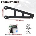 Motorcycle Exhaust Hanger Brackets For Gsx-r1000 2005 2006 Cnc Aluminum Support With Black Powder Coating