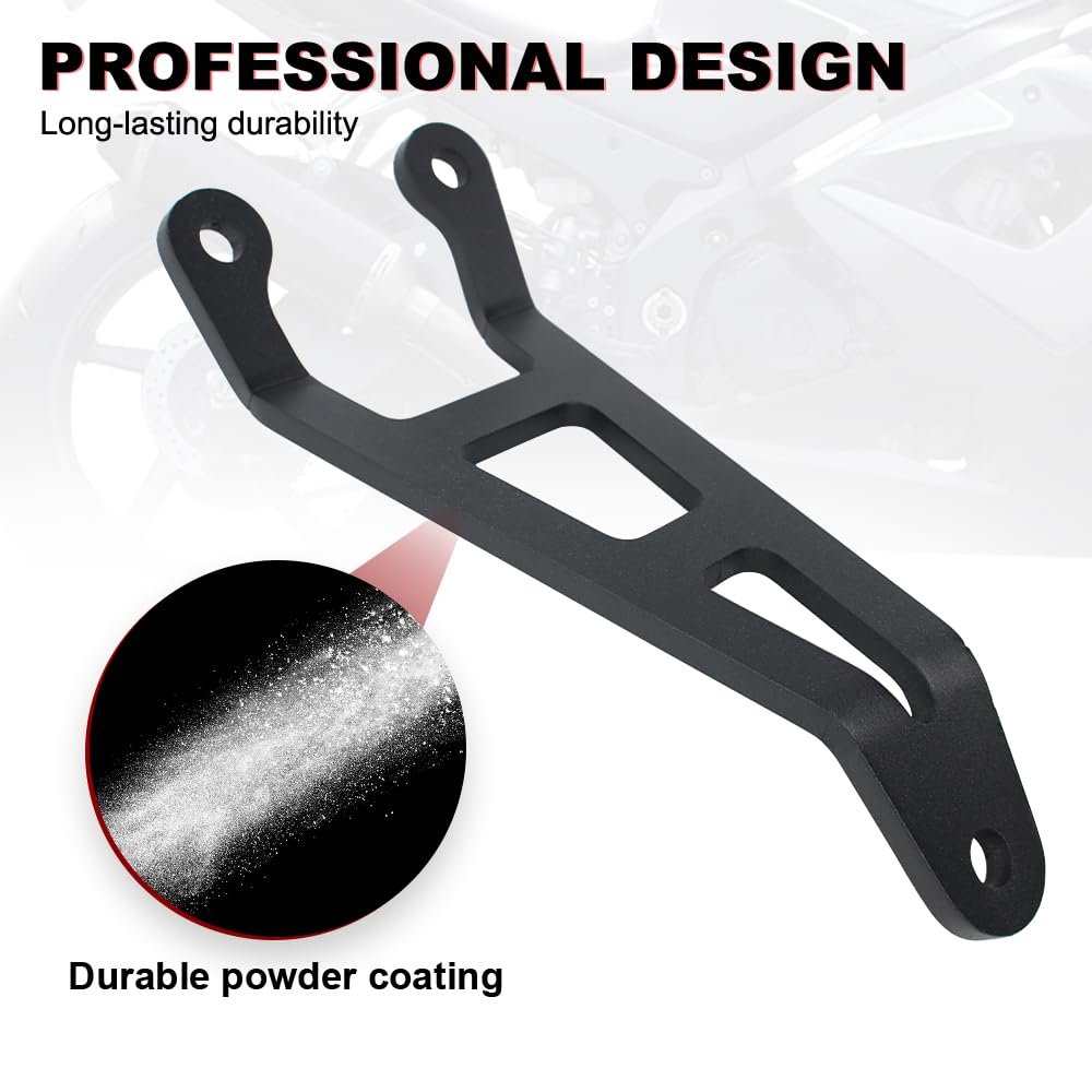 Motorcycle Exhaust Hanger Brackets For Gsx-r1000 2005 2006 Cnc Aluminum Support With Black Powder Coating