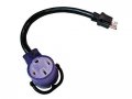 Parkworld 885491 Ev Adapter Cord Nema 5-15p To 14-50r Only For Tesla Umc Or Other Charging Not Rv 18 Inch