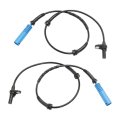 Abs Speed Sensors For Bmw 525xi 530xi 2006 2007 Front Driver And Passenger Side Pair Pin Type Female Connector Replacement 