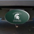 Michigan State Spartans Oval Tow Hitch Cover Trailer Plug Insert 2