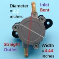 Tuzliufi Fuel Pump Compatible With Yamaha Mercury Outboard F75 F80 F90 F110 F115 Lf115 Hp Engine 6d8-24410-00-00