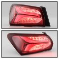 Acanii For Factory Led Model Only 2019-2022 Chevy Malibu Tail Light Lamp Outer Replacement Pair Set Left Right