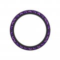 Steering Wheel Cover Universal 15 Inch Auto Car Suv Anti Slip Protector Cute For Unisex Purple Bat