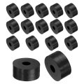 16pcs Rubber Spacers 20mm Od 6mm Id 10mm Height Round Anti Vibration Spacer Bushing Grommets Thick Washers For Home Car 