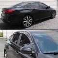 Premium Chrome Trim Clip-on Window Visor Rain Guard Deflector Compatible With 2019-2023 Nissan Altima