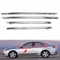 Topteng Car 4pcs Outside Window Weatherstrip Seal Belt Moulding Fits For Acura Tsx 2009 2010 2011 2012 2013 2014