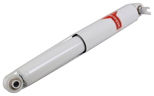 Kg54324 Gas-a-just Gas Shock Absorber Monotube Design For Rear Position 19 02 In Extended Length Silver And White Traditional