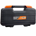 Cartman 39 Piece Tool Set General Household Hand Kit With Plastic Toolbox Storage Case Orange