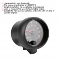 Fydun Car Tachometer 3 75in Black Racing Tacho Gauge 0-8000 Rpm 12v Universal Automobile Meter Replacement