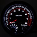 Fydun Car Tachometer 3 75in Black Racing Tacho Gauge 0-8000 Rpm 12v Universal Automobile Meter Replacement