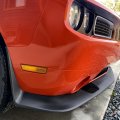 Kuafu Front Bumper Lip Compatible With 2008-2014 Dodge Challenger Replacement For 68109837aa Spoiler Splitter Air Dam Body