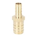 19mm To 12mm Brass Barb Hose Fitting Straight Connector Adaptor For Air Water Gas Oil 
