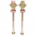 Xtremeamazing 2pcs Bolt Hexagon Anchor Arm Adjusting Torsion Bar For Pickup 4runner T100 Hilux 