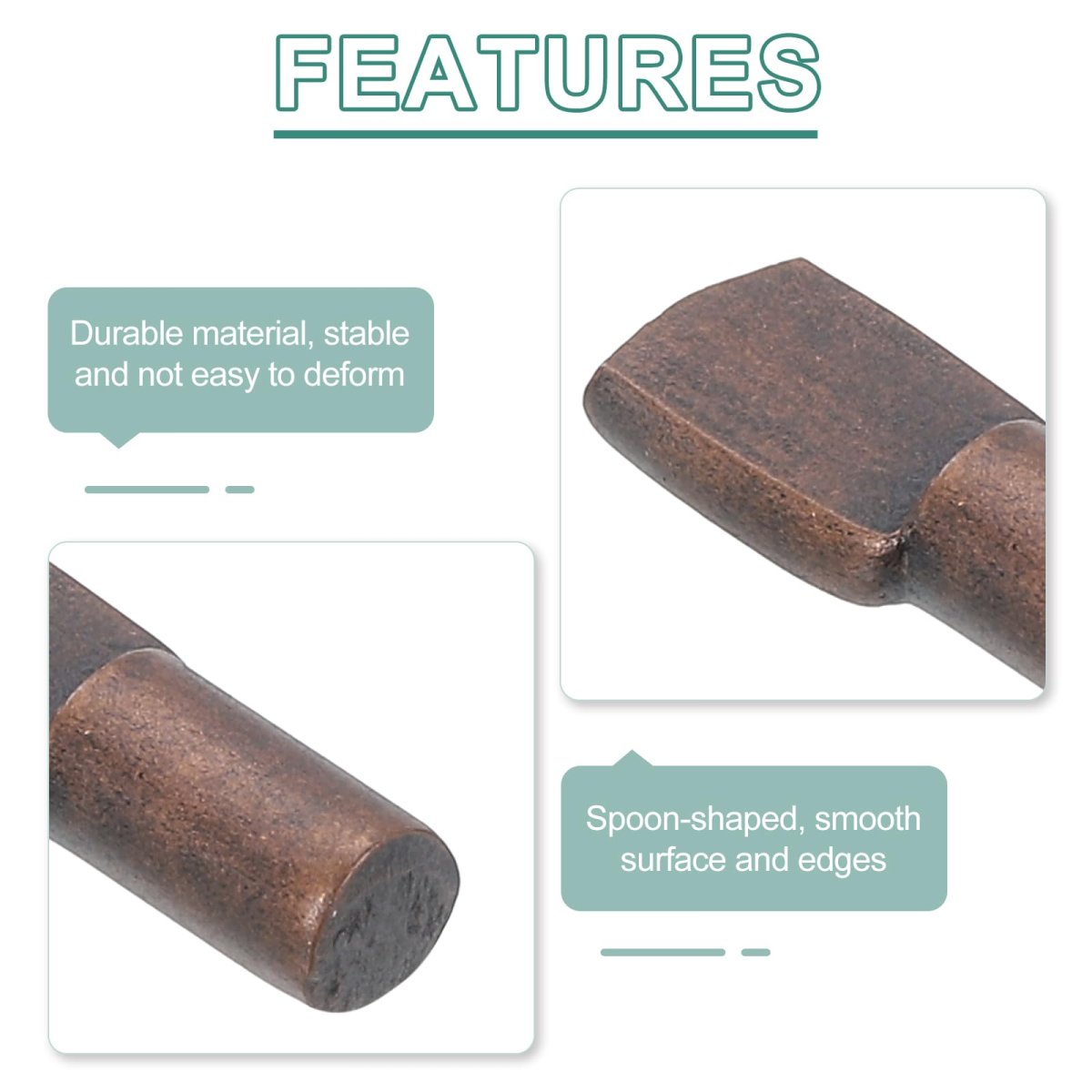 20pcs Shelf Support Pegs 5mm Spoon Shape Pins Metal Holder For Kitchen Cabinet Bookcase Red Bronze
