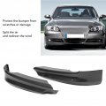 Front Bumper Lip Spoiler Splitter 1 Pair Of Pp For 3 Series E90 Sedan Pre Lci 2005a 2008 Carbon Fiber Style