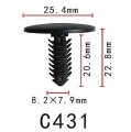 Autobahn88 Bumper Fascia Clip Compatible With Ford Oem 389443s Pack Of 20