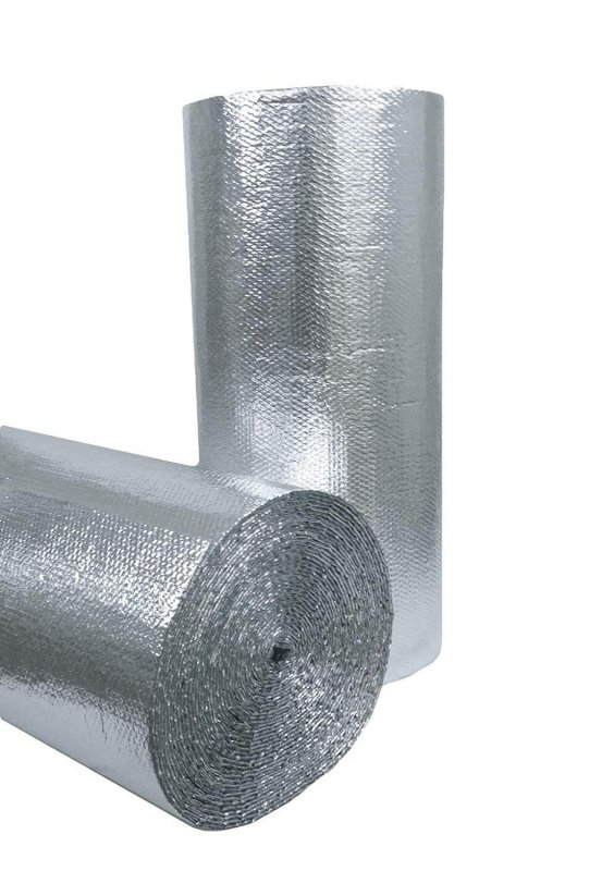 Double Bubble Reflective Thermal Aluminum Foil Radiant Heat Vapor Barrier Insulation 36 X 10 Ft Heavy Duty Water Proof No Tear