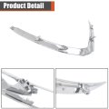 Front Bumper Trim Lower Molding Right Side Chrome Plastic Replacement For Cx-9 2016-2022 Ma1047103 Tk5050120a