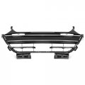 Hecasa Front Lower Grille Grill For 2021-2023 Honda Accord Chrome Painted Silvery Black Plastic