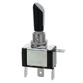 Jtron 12v 20a Diy Car 4 Pin Spdt On-off-on Modification Rocker Switch With Blue Led Light 