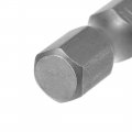 Uxcell 10pcs 50mm Long 1 4 Hex Shank T5 Magnetic Torx Head Screwdriver Bits S2 High Alloy Steel