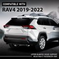 Rear Right Passenger Side Upper Bumper Cover Support For Toyota Rav4 2019 2022 To1143129 521550r070 Black Pom Material
