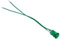 Morris Products 70326 Round Indicator Pilot Lamp Green 24 Vdc Pack Of 10 