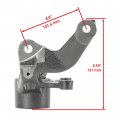 Caltric Front Left And Right Wheel Knuckle Compatible With Yamaha Rhino 700 Yxr700f 4x4 2008 2009 2010-2013