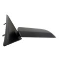 Side View Mirror For Chevy S10 1996 1997 1998 Passenger Black Housing Manual Adjustment Convex Clear Glass Door Mount Plastic