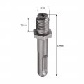Uxcell 1 2 Drill Chuck Adapter To 2-inch M13 X 15mm Thread Keyless Round Shank For Impact Driver 3pcs