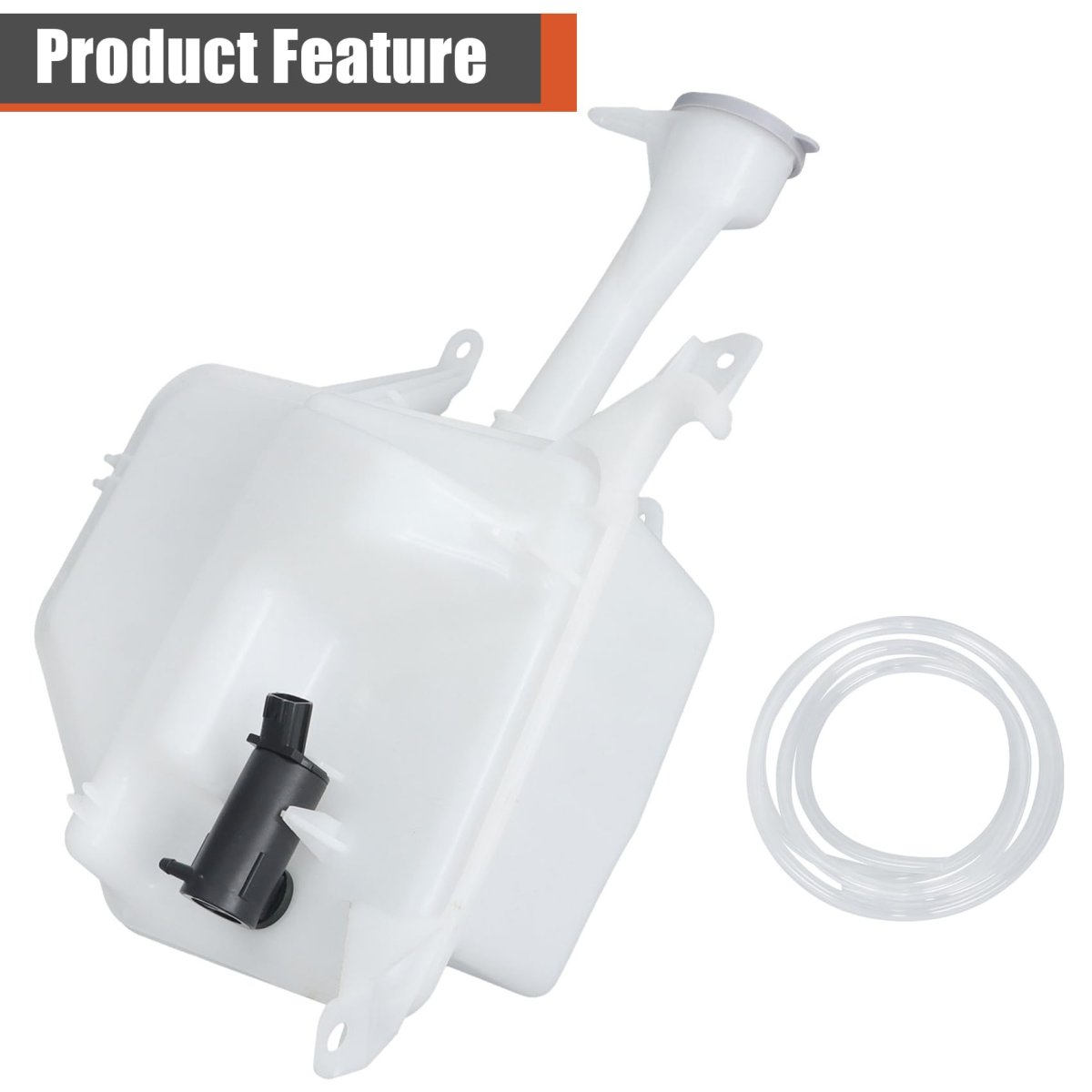 Plastic Windshield Washer Fluid Reservoir Tank Replacement For Sentra 2020-2024 28910-6lb0a