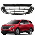 Waltyotur Front Upper Grille Chrome Mesh Replacement Grill For Equinox Sport Utility 4-door 2018 2019 2020 