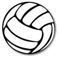 Volleyball Magnet 5 Round Heavy Duty For Car Truck Suv Waterproof 