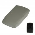 Center Console Lid For Toyota Highlander 2008 2009 2010 2011 2012 2013 2014 Grey Armrest Cover Pu Leather And Abs Back Plate 