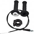 Throttle Cable Twist Grip Set With Casing For Honda Xr50 Crf50 Xr70 Crf70 Bike