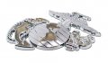 Marines Premium Anchor Gold Chrome Auto Emblem