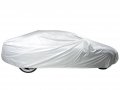 Mcarcovers Custom Fit Car Cover For 2012 2018 Jaguar Xj Silver Waterproof Uv Reflective Breathable Nylon With Anti Theft Cable