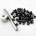 60x Rivets Holster Belt Clip Fix Knife Case Tool Set Kit For Kydex Sheath Eyelet 
