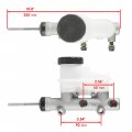 Brake Master Cylinder For Polaris Rzr General And Kawasaki Mule Pro 43015-0595 Silver Metal