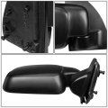 Fo1321209 Oe Style Manual Passenger Right Side View Door Mirror Compatible With Ford F250 Super Duty Excursion 99-10