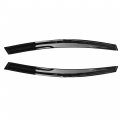 Waltyotur 4pcs Window Visor Vent Shade Rain Guard Replacement For Honda Civic 4 Door Sedan 2006-2011