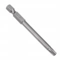 Uxcell 10 Pcs 1 4 Hex Shank T27 Magnetic Security Torx Screwdriver Bits 75mm Length