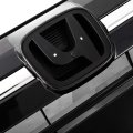 Front Upper Grille For Honda Hrv 2016 2017 2018 Full Black And Chrome Replacement Radiator Grill